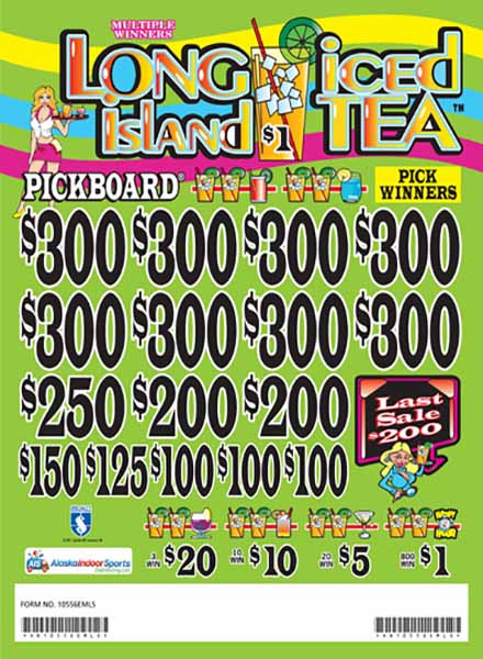 Long Island Ice Tea Embedded PK 3W $1 8@$300 $1B 21% 6200 LS