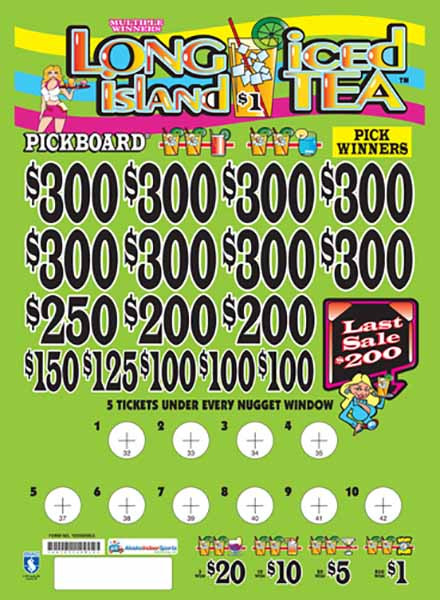 Long Island Ice Tea Embedded PK 3W $1 8@$300 $1B 21% 6200 LS