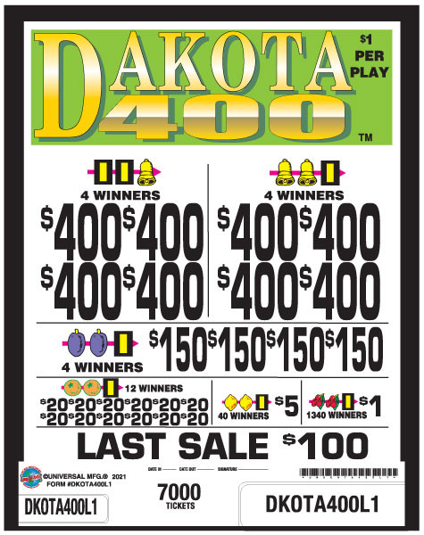 Dakota 400 3W $1 8@$400 $1B 19% 7000 LS