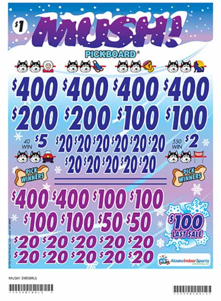 Mush PK 3W $1 6@$400 $2B 19% 6560 LS