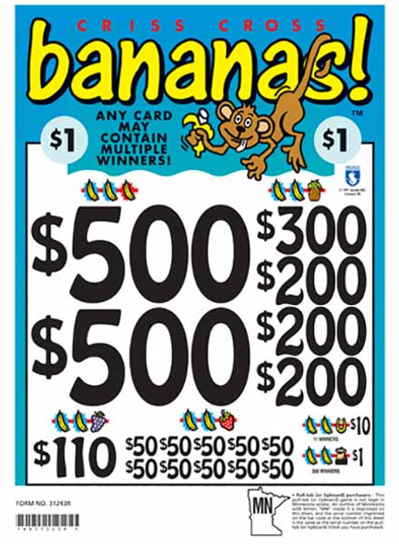 Bananas 3W $1 8@$200 (2@$500) $1B 27% 4000