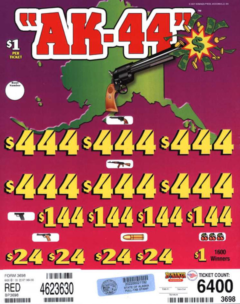 AK 44 3W $1 6@$444 $1B 22% 6400