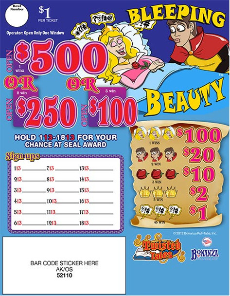 Bleeping Beauty Seal 5W $1 1@$500 $1B 27% 994