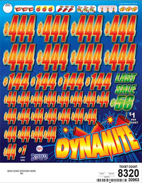Dynamite 3W $1 8@$444 $1B 20% 8320 LS