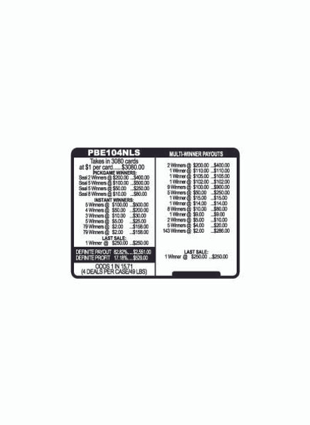 Pub Power PK 3W $1 16@$100 (2@$200) $2B 17% 3080 LS
