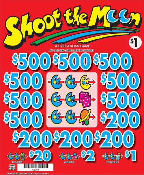 Shoot the Moon 3W $1 8@$500 $1B 19% 8036