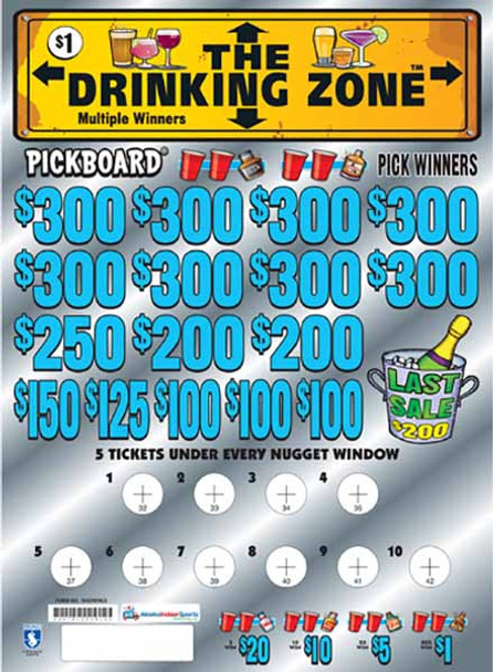 The Drinking Zone Embedded PK 3W $1 8@$300 $1B 21% 6200 LS