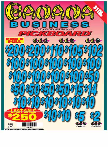 Banana Business PK 3W $1 16@$100 (2@$200) $2B 16% 3038 LS