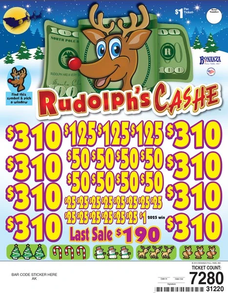 Rudolph's Cashe Big Pic 3W $1 8@$310 $1B 20% 7280 LS