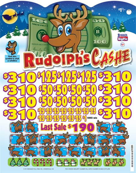 Rudolph's Cashe Big Pic 3W $1 8@$310 $1B 20% 7280 LS