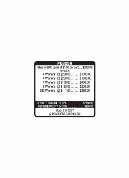 Pieces of Eight 5W $1 8@$250 $1B 24% 3800