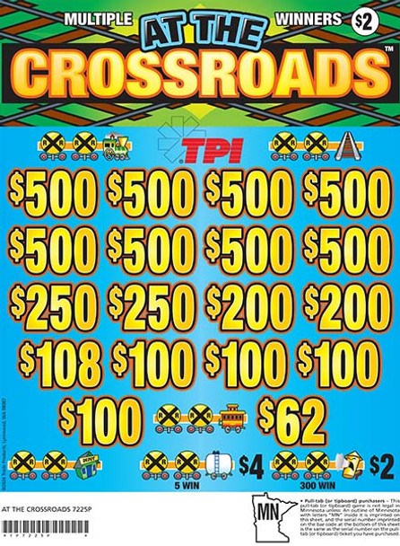 At the Crossroads 3W $2 8@$500 $2B 24% 3960