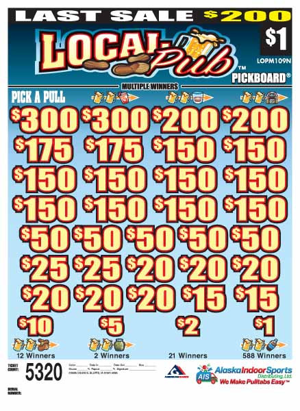 Local Pub PK 3W $1 18@$150 (2@$300) $1B 20% 5320 LS