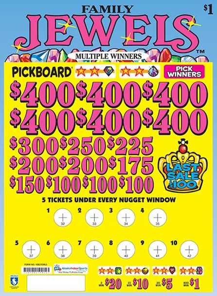 Family Jewels Embedded PK 3W $1 6@$400 $1B 23% 7000 LS