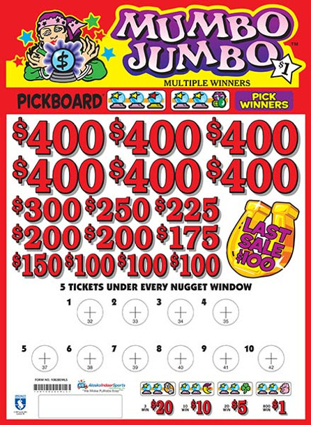 Mumbo Jumbo Embedded PK 3W $1 6@$400 $1B 23% 7000 LS