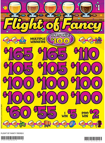 Flight of Fancy 3W $1 12@$100 (2@$165) $2B 19% 2640 LS