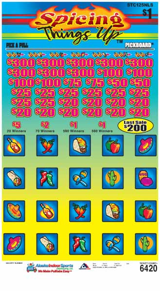 Spicing Things Up PK 5W $1 8@$300 $1B 21% 6420 LS