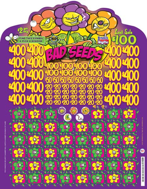 Bad Seeds Big Pic Chip $2 20@$400 $2B 25% 9944 LS