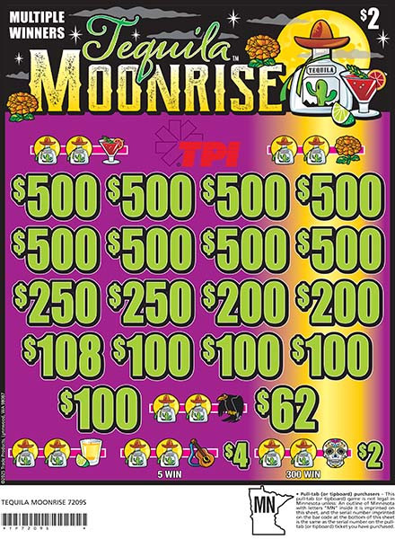 Tequila Moonrise 3W $2 8@$500 $2B 24% 3960