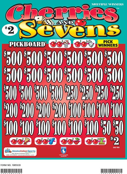 Cherries and Sevens Big PK 3W $2 16@$500 $2B 23% 7920 Cherries and Sevens Big PK 3W $2 16@$500 $2B 23% 7920