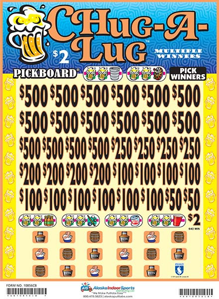 Chug a Lug Big PK 3W $2 16@$500 $2B 23% 7920