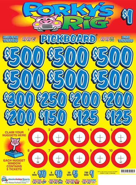 Porky's Rig Embedded PK 3W $1 6@$500 $1B 20% 7000