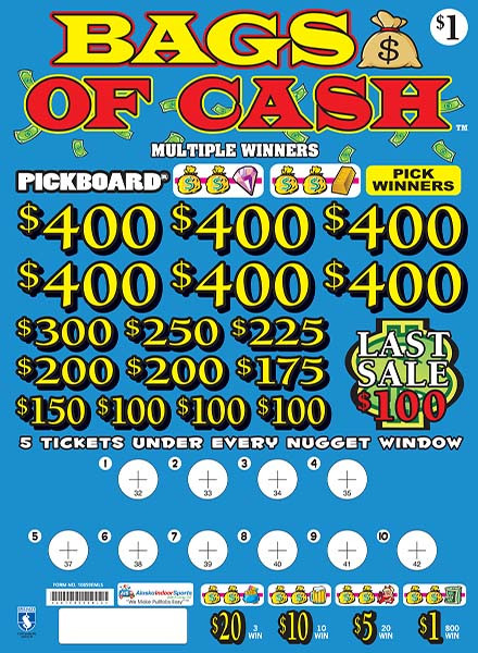 Bags of Cash Embedded PK 3W $1 6@$400 $1B 23% 7000 LS
