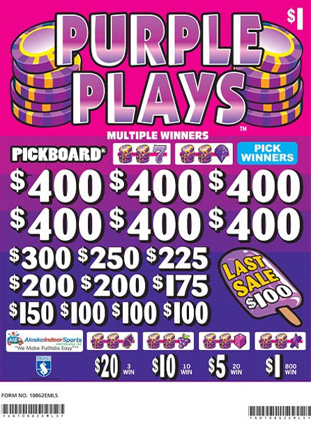 Purple Plays Embedded PK 3W $1 6@$400 $1B 23% 7000 LS