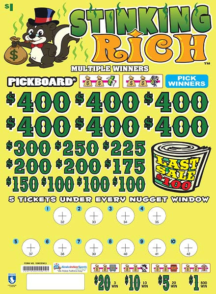 Stinking Rich Embedded PK 3W $1 6@$400 $1B 23% 7000 LS