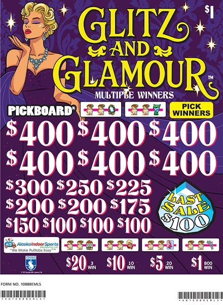 Glitz and Glamour Embedded PK 3W $1 6@$400 $1B 23% 7000 LS