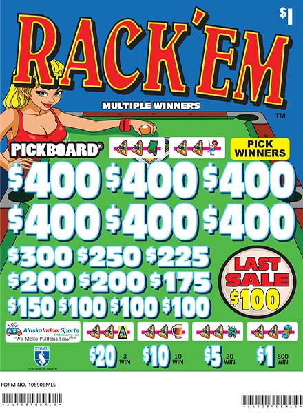 Rack 'Em Embedded PK 3W $1 6@$400 $1B 23% 7000 LS