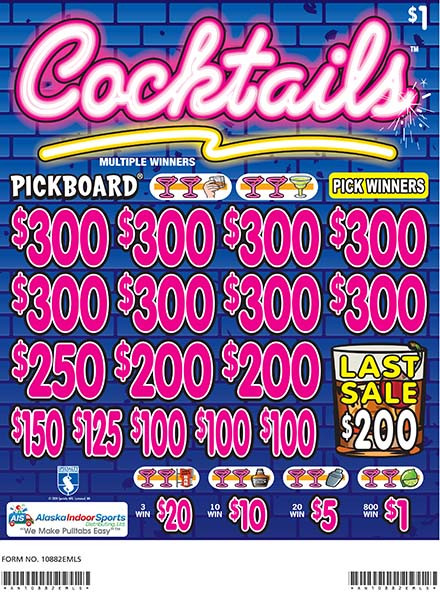 Cocktails Embedded PK 3W $1 8@$300 $1B 21% 6200 LS