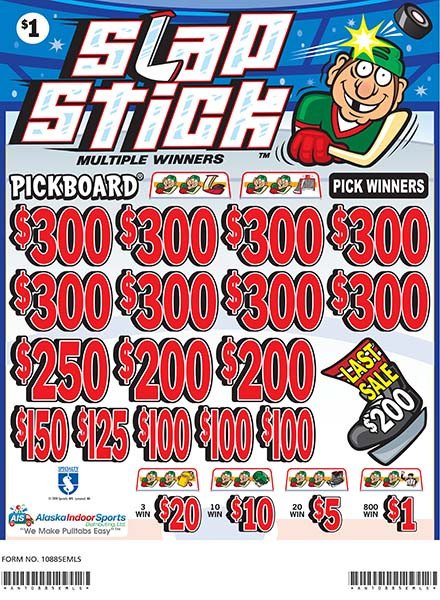 Slap Stick Embedded PK 3W $1 8@$300 $1B 21% 6200 LS