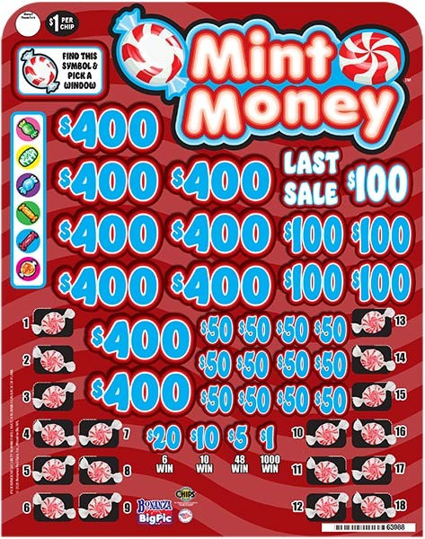 Mint Money Big Pic Chip $1 9@$400 $1B 24% 8136 LS