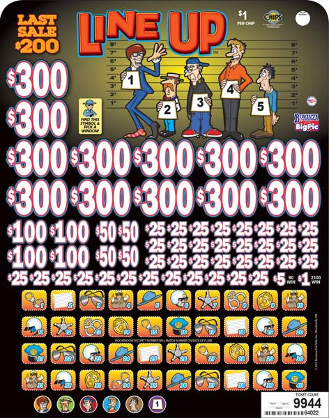 Line Up Big Pic Chip $1 12@$300 $1B 23% 9944 LS