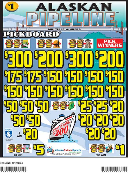 Alaskan Pipeline PK 3W $1 18@$150 (2@$300) $1B 19% 5320 LS