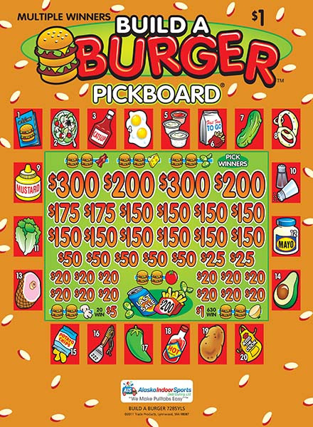 Build a Burger PK 3W $1 18@$150 (2@$300) $1B 19% 5320 LS