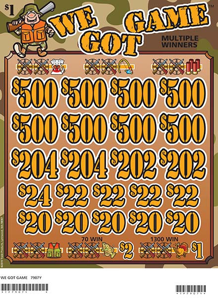 We Got Game 3W $1 8@$500 $1B 19% 8000