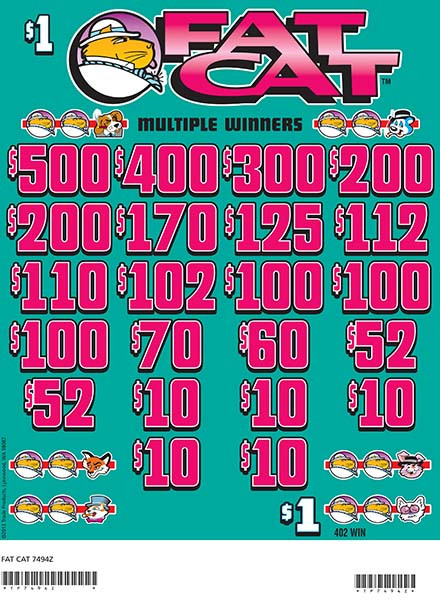 Fat Cat 3W $1 4@200 (5,4,3,2,1) $1B 24% 4240