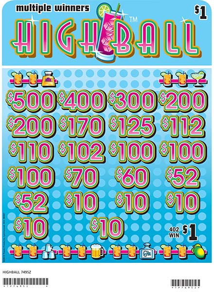 Highball 3W $1 4@200 (5,4,3,2,1) $1B 24% 4240