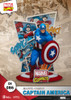 PREORDINE+ CHIUSO 03/2024 Marvel Comics D-Stage PVC Diorama Captain America 16 cm