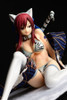 PREORDINE+ 07/2024 Fairy Tail Statue 1/6 Erza Scarlet - White Tiger CAT Gravure_Style 13 cm