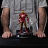 PREORDINE+ CHIUSO 12/2024 Marvel Deluxe Art Scale Statue 1/10 Iron Man Unleashed 23 cm