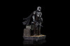 PREORDINE+ 01/2025 Star Wars The Mandalorian Scale Statue 1/10 Din Djarin and Din Grogu 21 cm