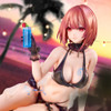 PREORDINE+ 12/2024 Original Character PVC Statue necömi Illustration One more drink for the vacation 13 cm