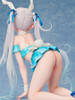 PREORDINE+ 10/2024 Original Character by DSmile Bunny Series Statue 1/4 Chris Aqua Blue Bare Leg Ver. 24 cm (PREORDINE NON CANCELLABILE)