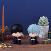 PREORDINE+ 09/2024 Mashle Look Up PVC Statue Mash Burnedead & Lance Crown 11 cm (with gift)