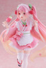 PREORDINE+ CHIUSO 09/2024 Hatsune Miku PVC Statue Newley Written Sakura Miku Japanese Cafe Ver. 18 cm (H)