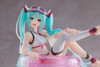 PREORDINE+ 09/2024 Hatsune Miku PVC Statue Aqua Float Girls Figure Hatsune Miku Reissue 18 cm