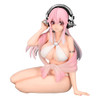 PREORDINE+ 11/2024 Super Sonico Noodle Stopper Figure Super Sonico Summer Memories Ver. 11 cm